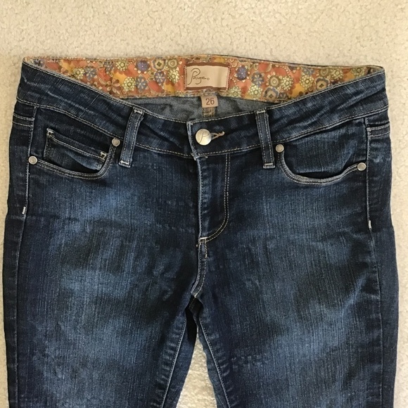 Paige Jean Roxie Capri size 26 blue jeans - Picture 3 of 6